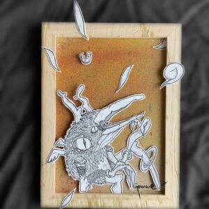 La•e souffleuresse chanceux•se. Souffle son don de chance